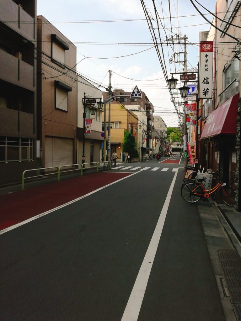 サンセリテのある商店街