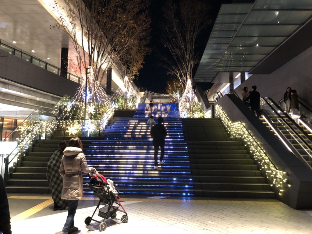 二子玉川ライズのイルミネーション