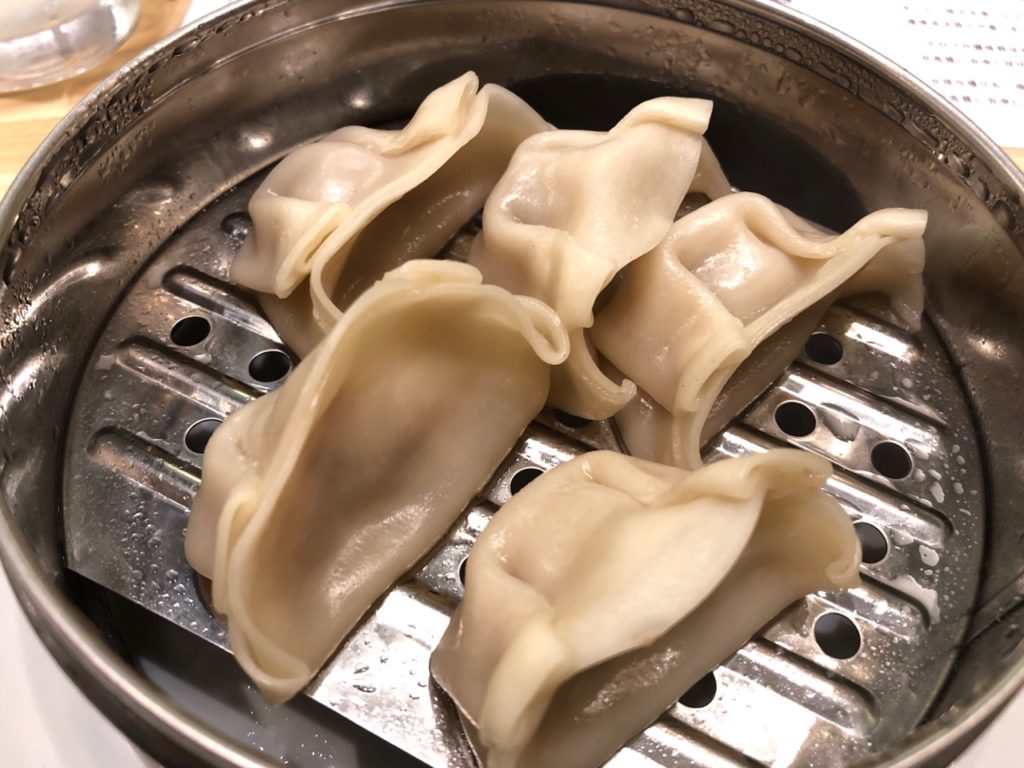 日本餃子センターのレモン餃子