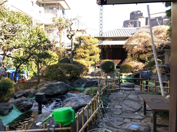 城山の日本庭園