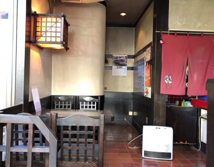 城山の店内