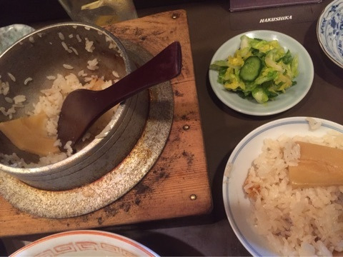 炭火焼き くらの釜飯