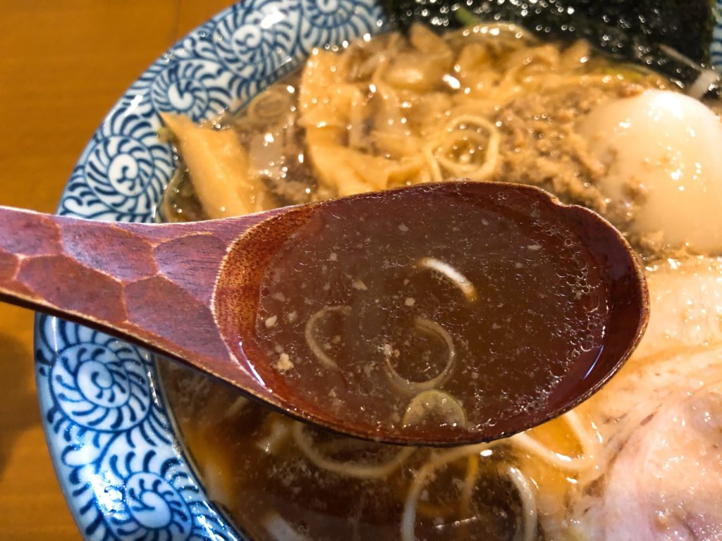 中華そば ばんやのスープ