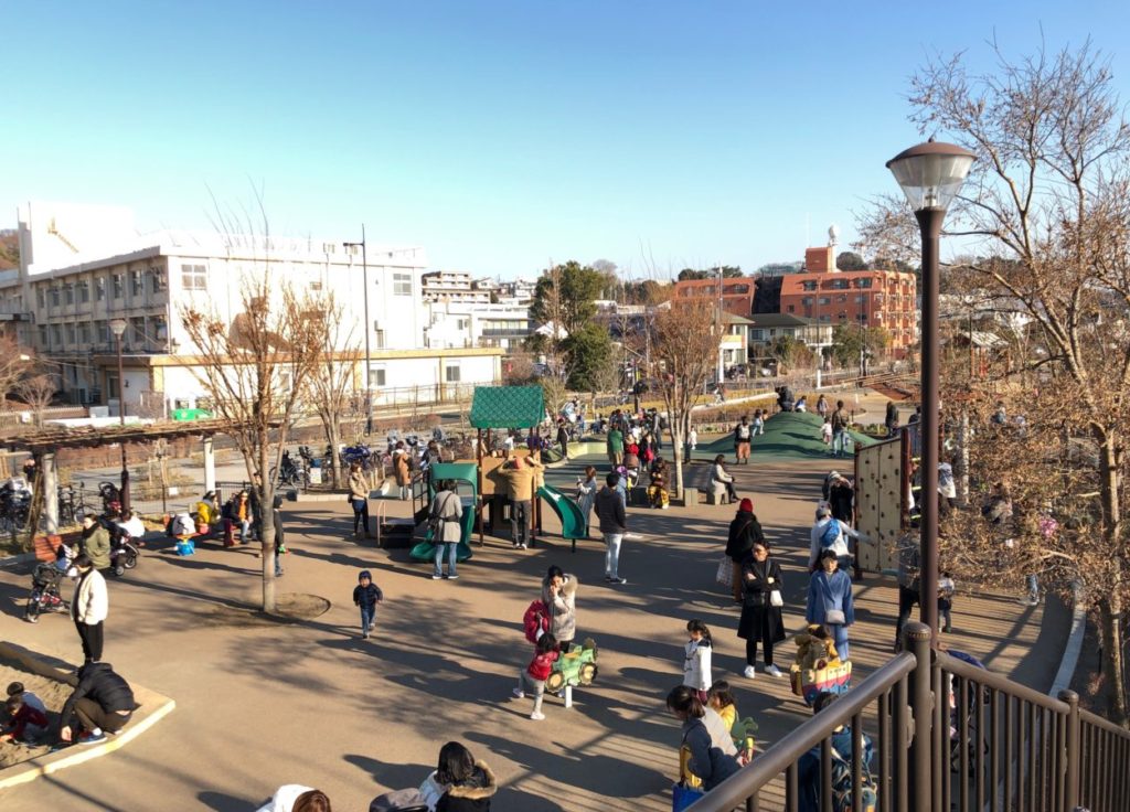 二子玉川公園の様子