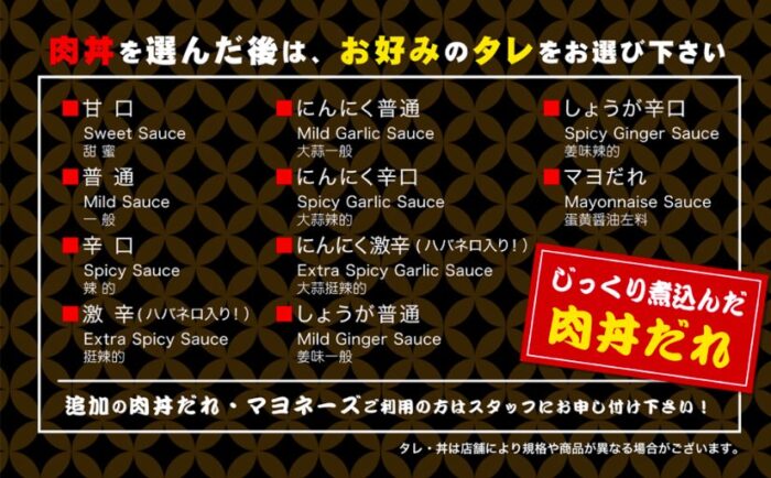 肉劇場のタレ