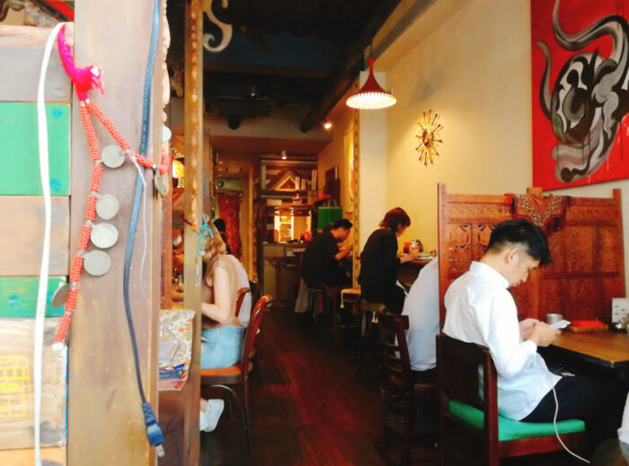 ポニピリカ 下北沢の店内の様子