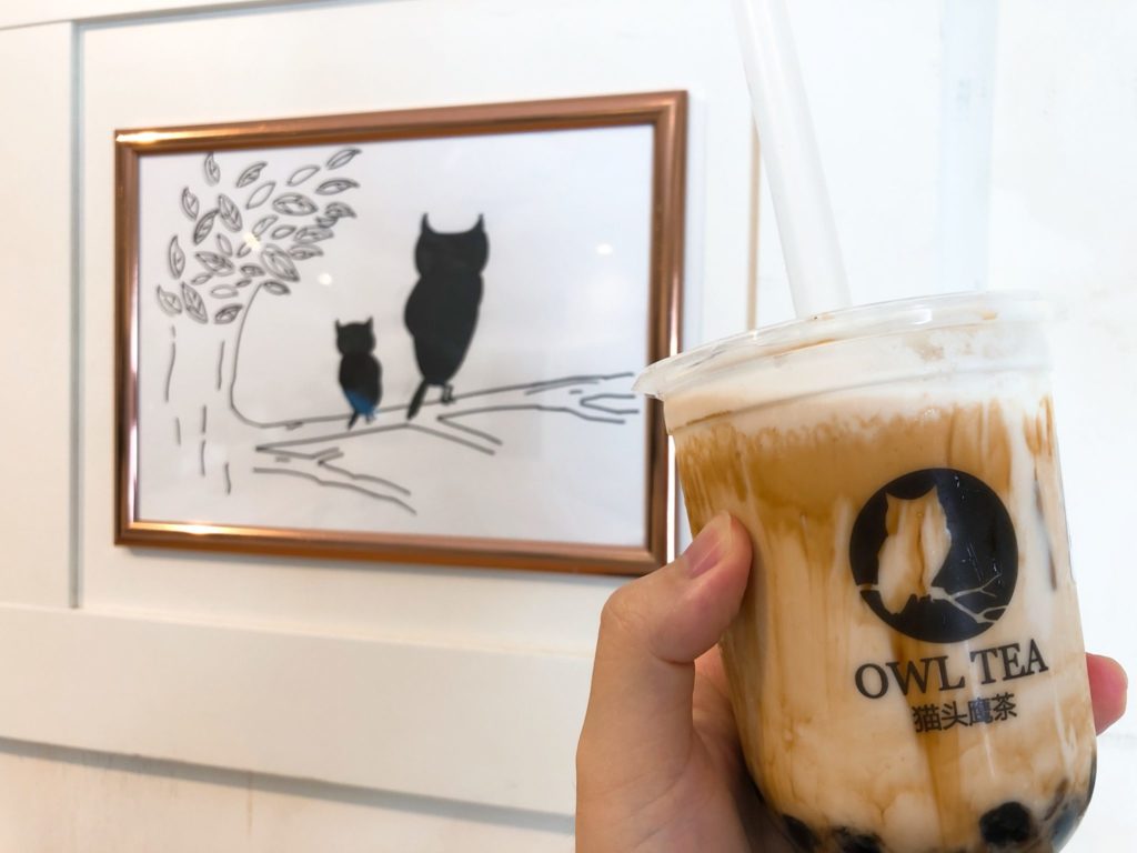OWL TEA(オウルティー) 明大前店のザンザン黒糖ミルク