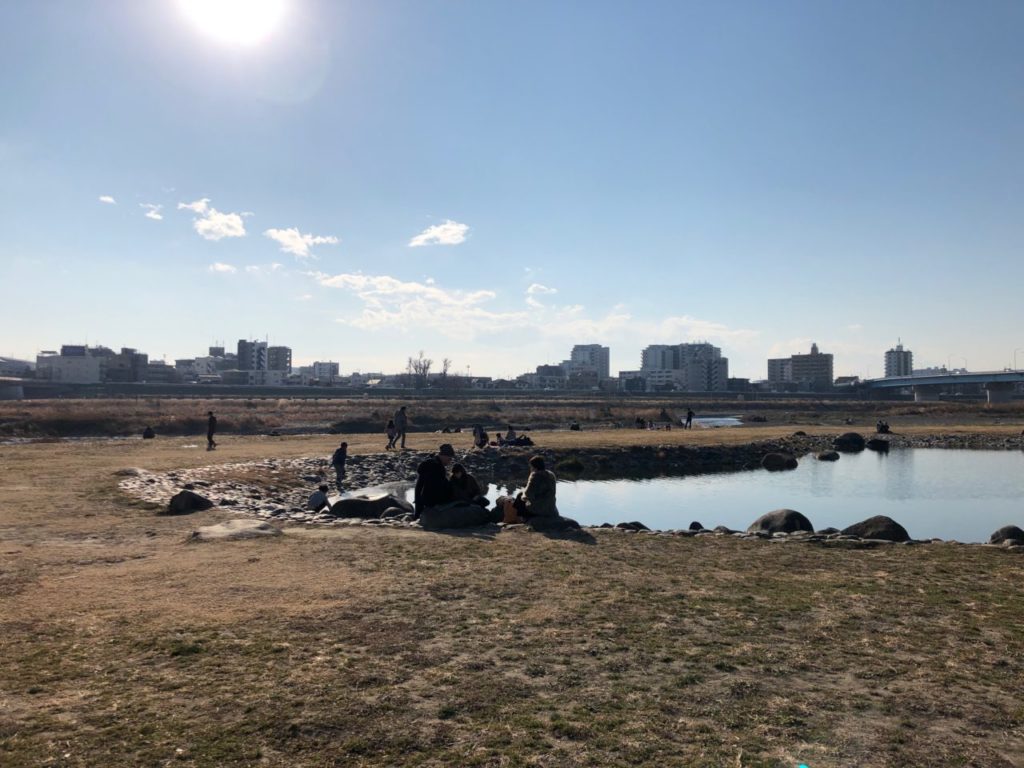 世田谷区兵庫島公園のひょうたん池