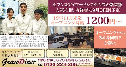 グランダイナー 吉祥寺店