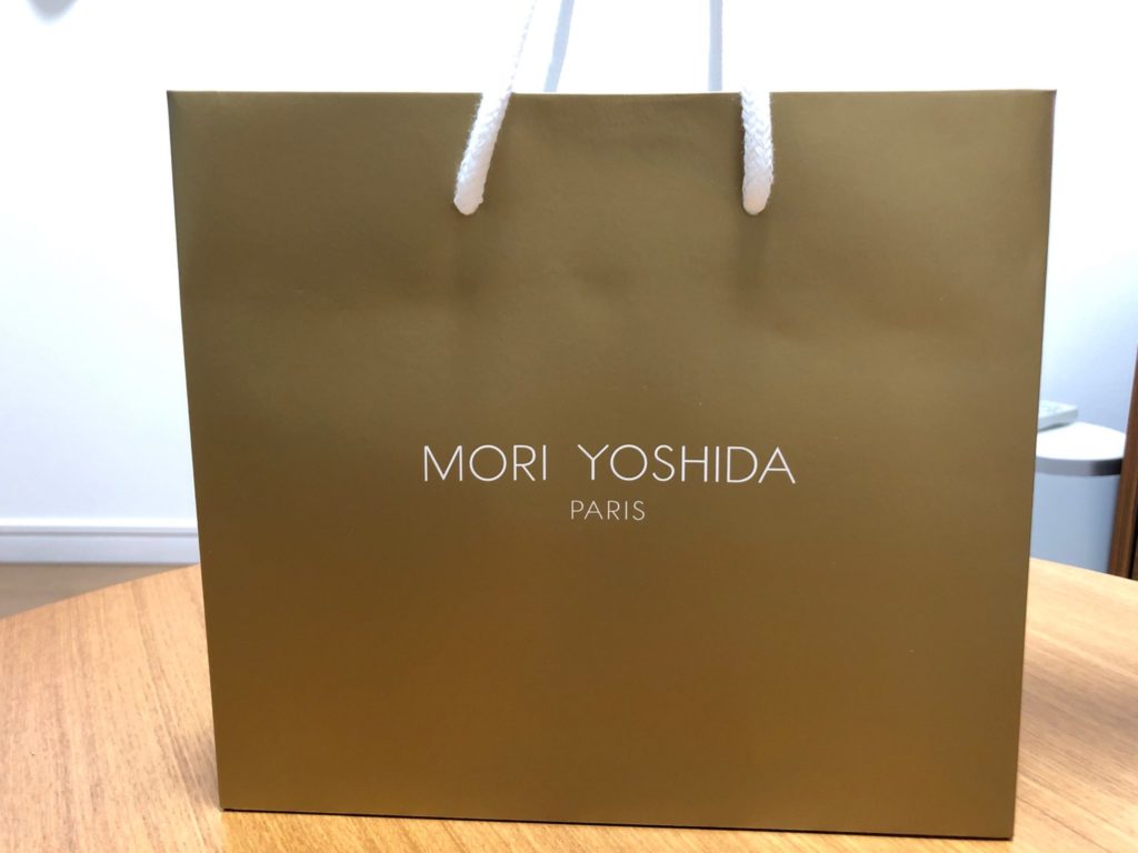 モリヨシダのモンブランの紙袋