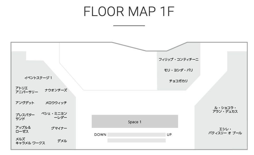 渋谷スクランブルスクエア１Fにモリヨシダの日本1号店の場所
