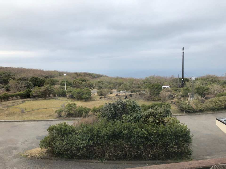 大島温泉ホテルの眺め