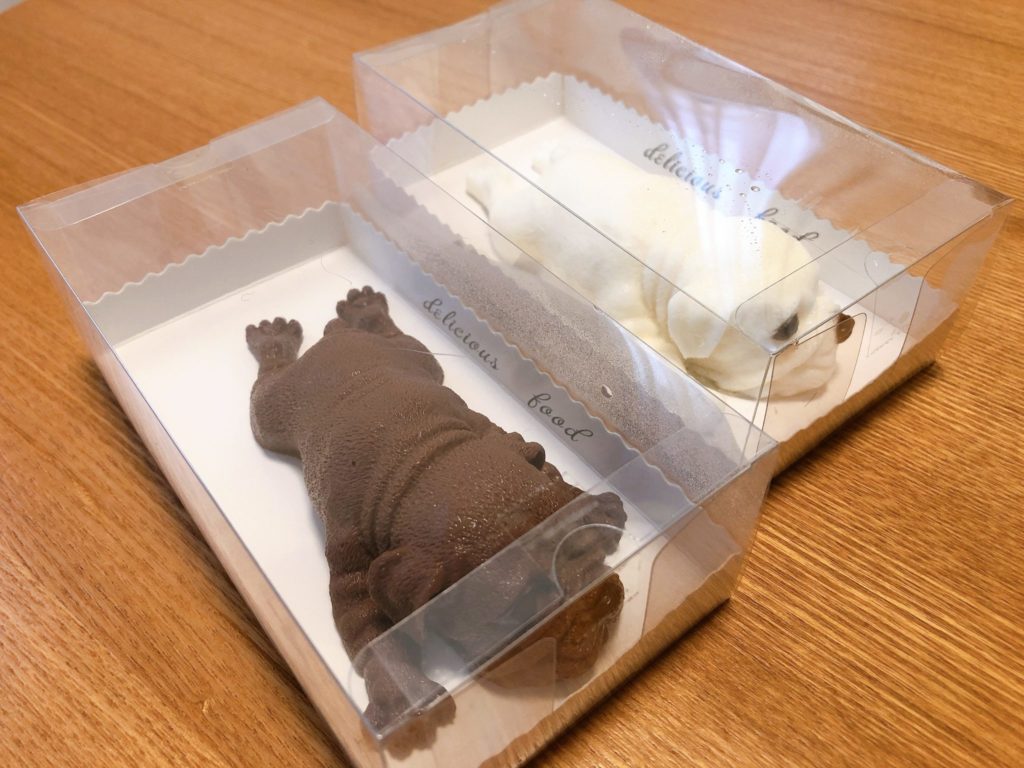 豪徳寺のタピオカ屋クラウドのシャーペイケーキは箱入り