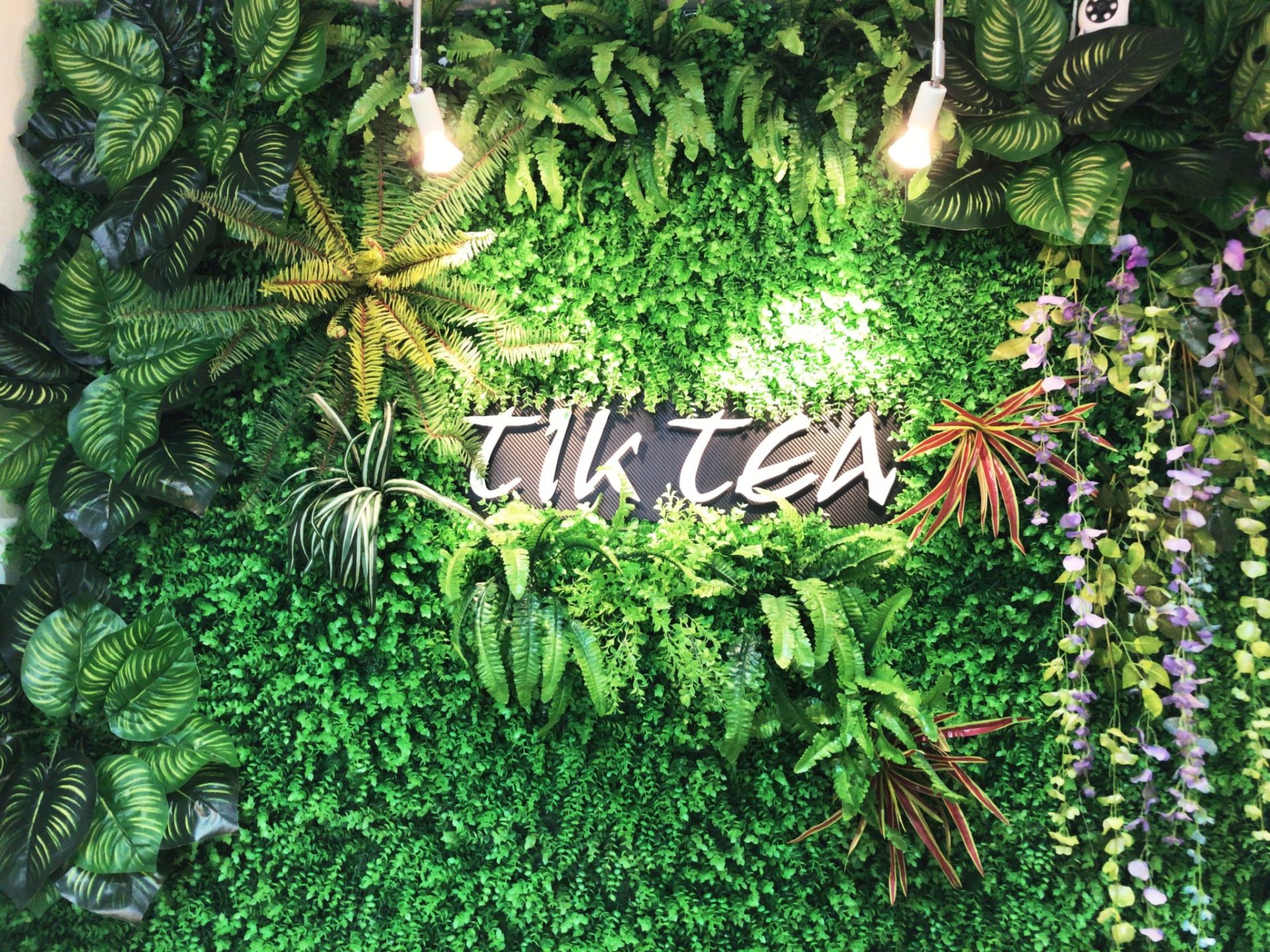 Tik Tea 豪徳寺店のインスタ映えするプレート