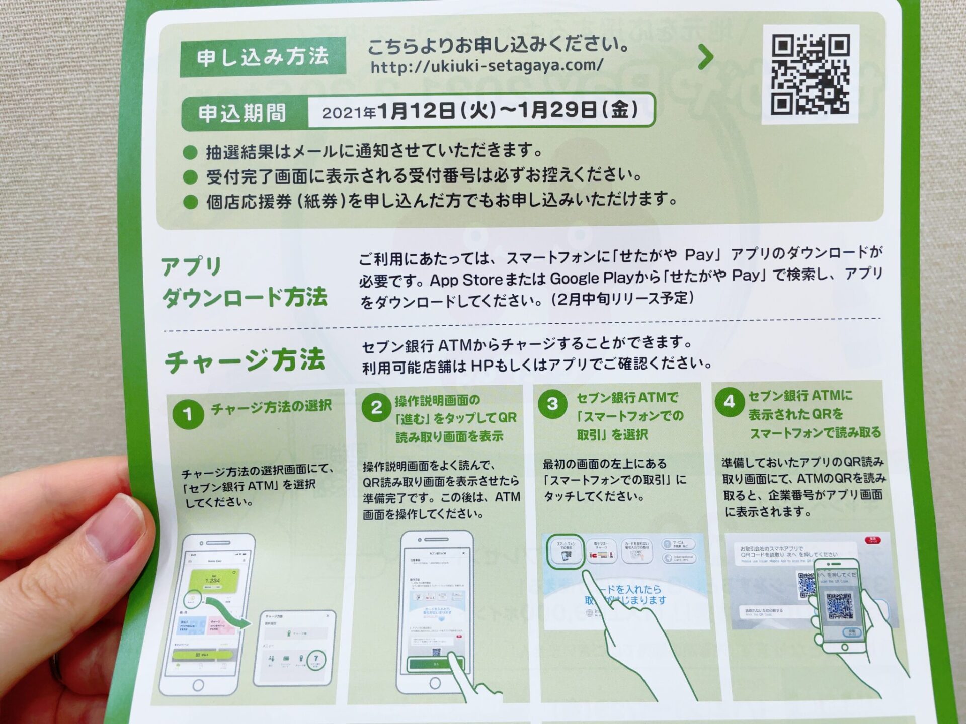 世田谷Pay(せたがやペイ)の使い方
