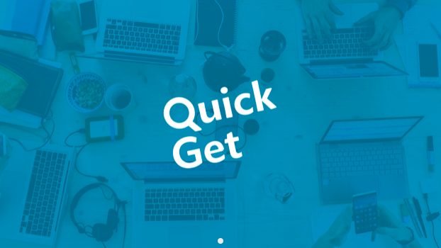 デジタルコンビニ「QuickGet(クイックゲット)」の配達員