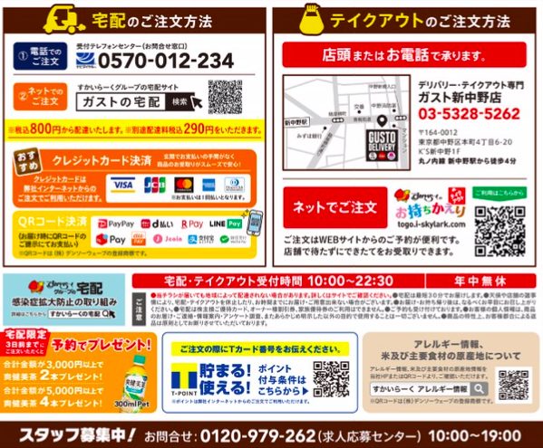 徹底解説】ガストデリバリーって何？メニュー・配達エリア・クーポン 