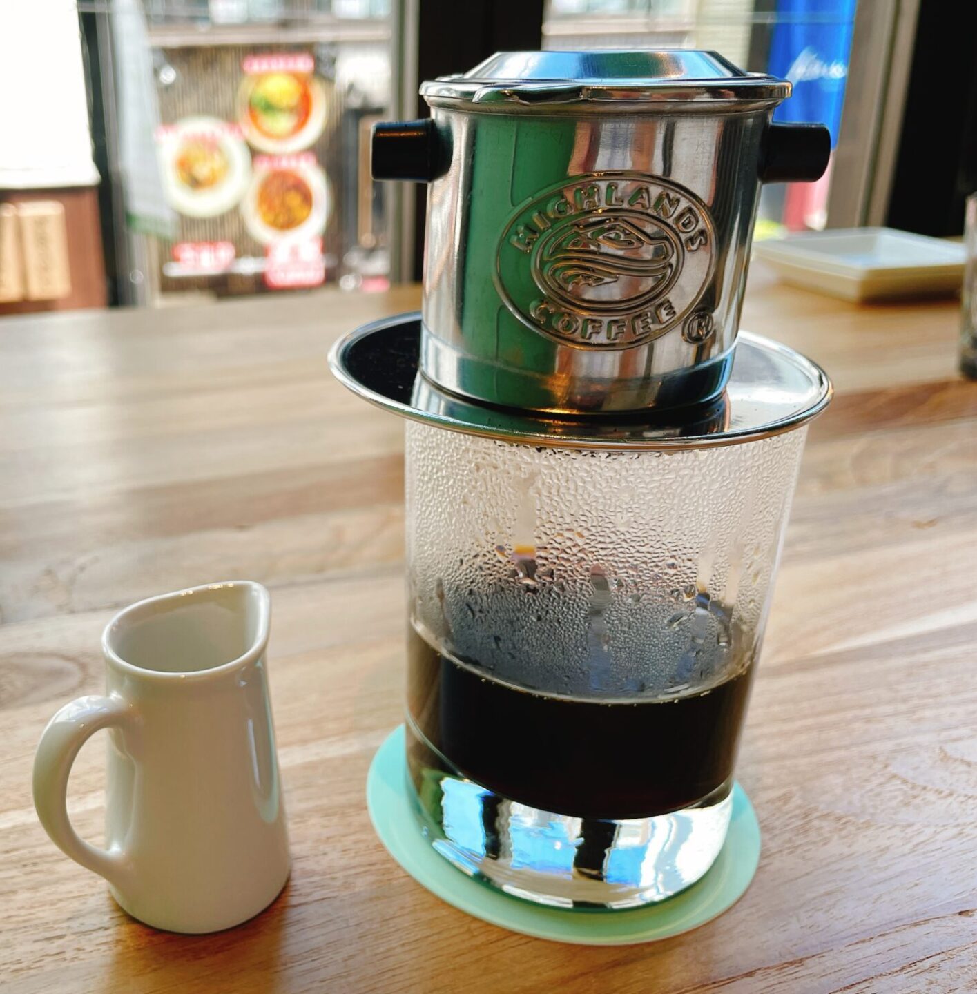 フォーミン 下北沢のフォーミンセット ベトナムコーヒー