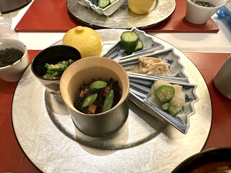 パレスホテル東京ジュースクレンズプランの夕食（準備食）　副菜