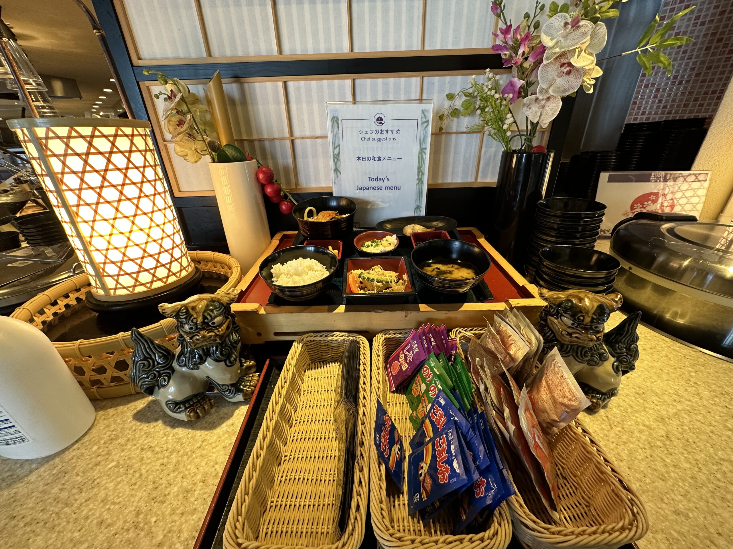 クラブメッド石垣島のレストラン　本日のおすすめは沖縄料理