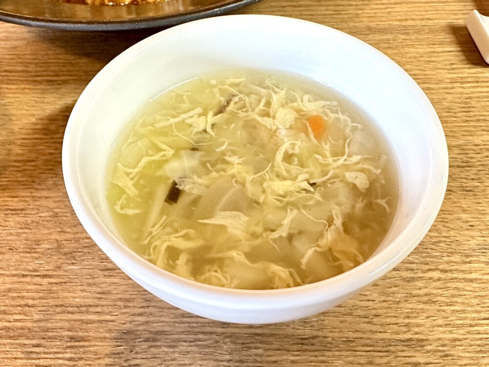 中国料理 柚子（ゆず）のスープ